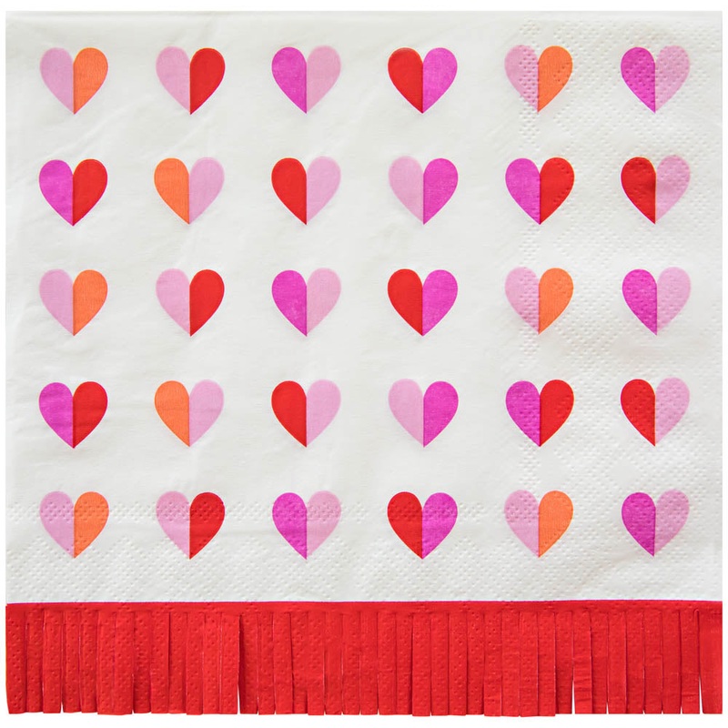 With All My Heart Paper Luncheon Napkins TW7-24450