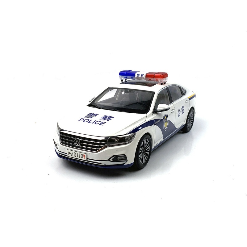 1:18 Volkswagen All New Passat Die-Cast Metal Model, Die cast passat police car model Black