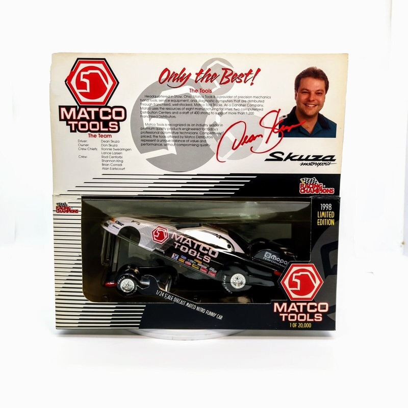 1/24 Racing Champions 1998 Matco Tools Skuza Funny Car MTFC2498R DIECAST NITRO