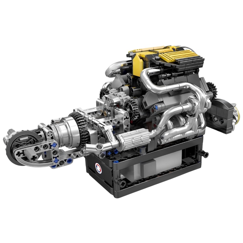 Motorised V8 Performance Engine | 762pcs