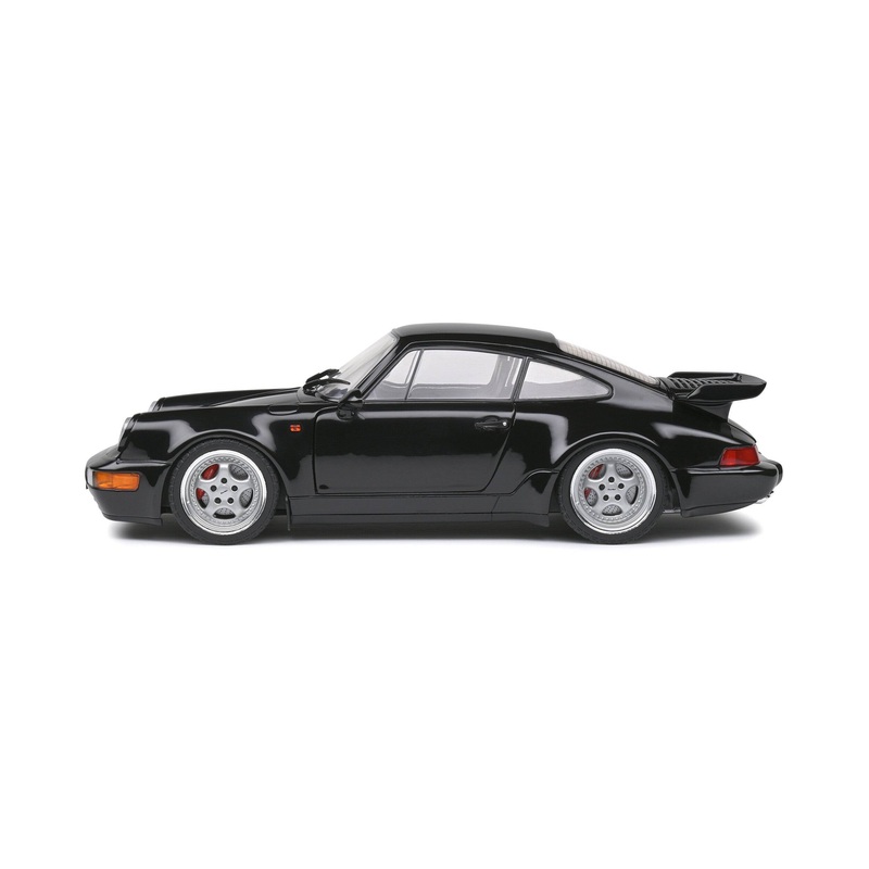 Solido – Porsche 911 (964) Turbo (Black) 1:18 Scale Model Car