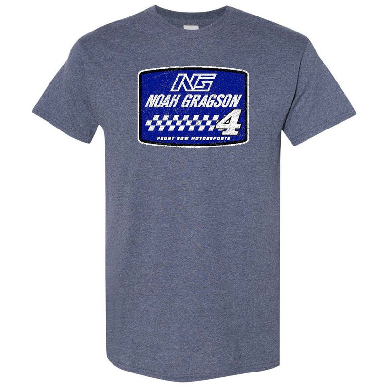 Noah Gragson 2025 Vintage Name & Number T-Shirt Blue S
