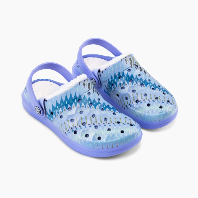 Women’s Varsity Lined Clogs UAVCL Blue Iris Fair Isle Women’s 5