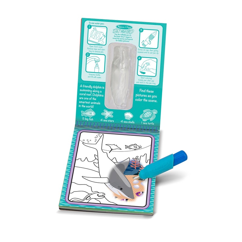 Water Wow! Under the Sea Water Reveal Pad ON the GO Travel Activity 9445