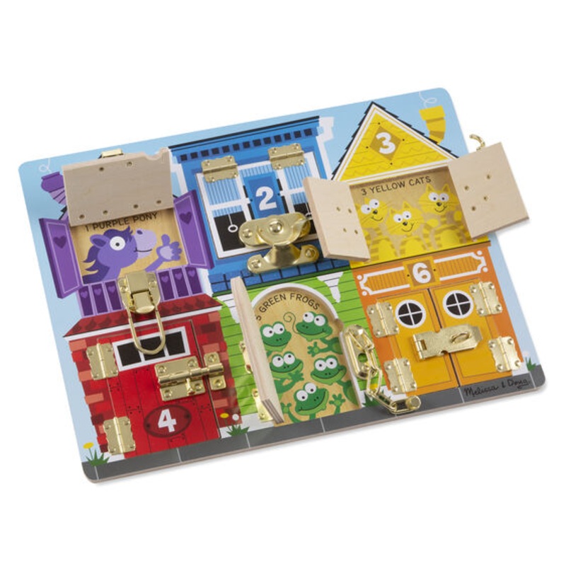 Wooden Latches Board 3785