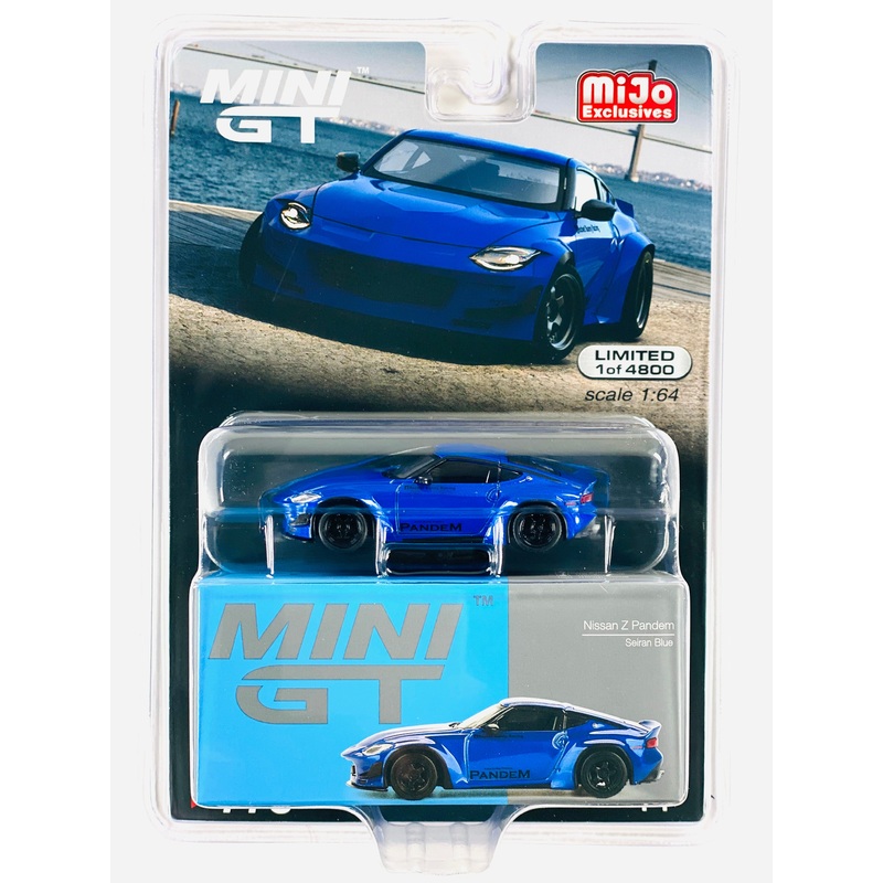 Mini GT Mijo Exclusive Nissan Z Pandem Seiran Blue #778