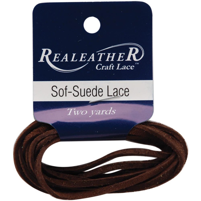 Sof-Suede Craft  Leather Craft Lace SPS02 Cafe