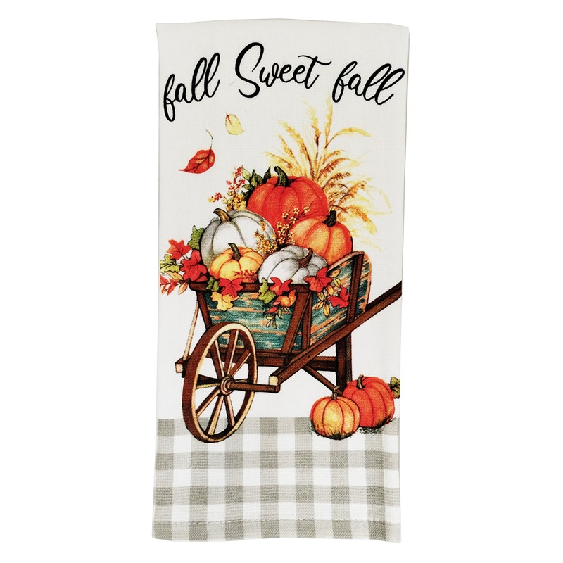 Wheelbarrow Dual Purpose Kitchen Towel H6543
