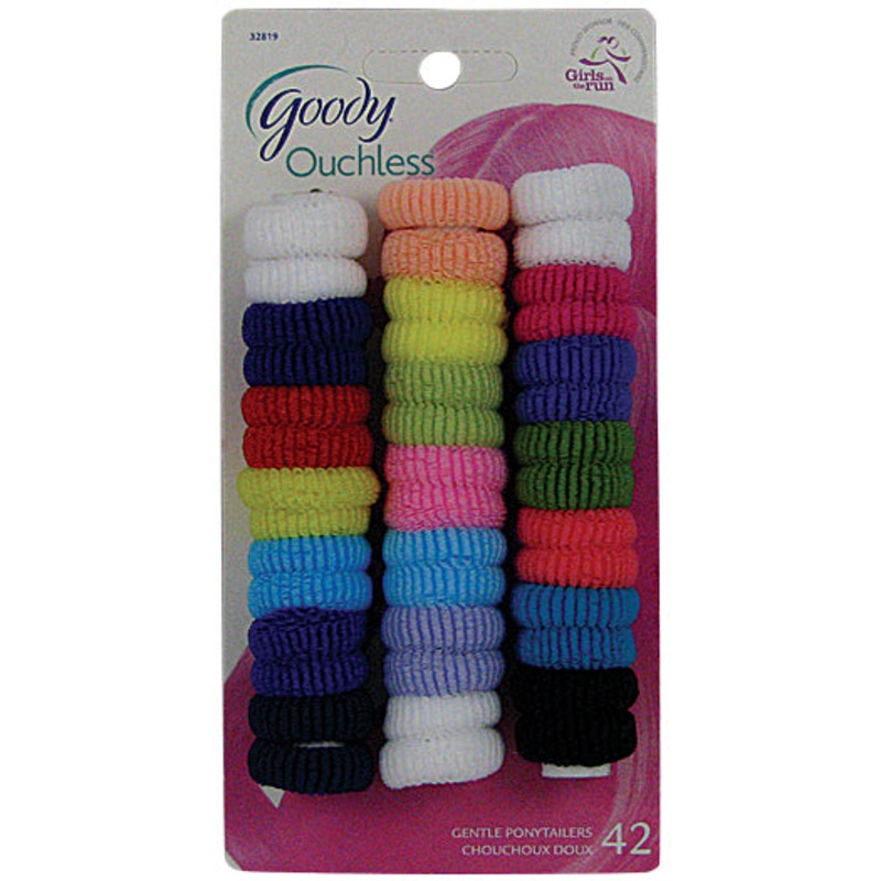 Ouchless Tiny Terry Ponytail Holder 32819