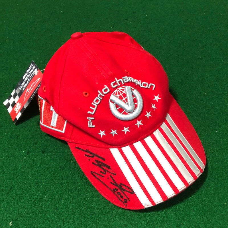 Ferrari Michael Schumacher Cap – 2004 7 Star (Hand Signed)