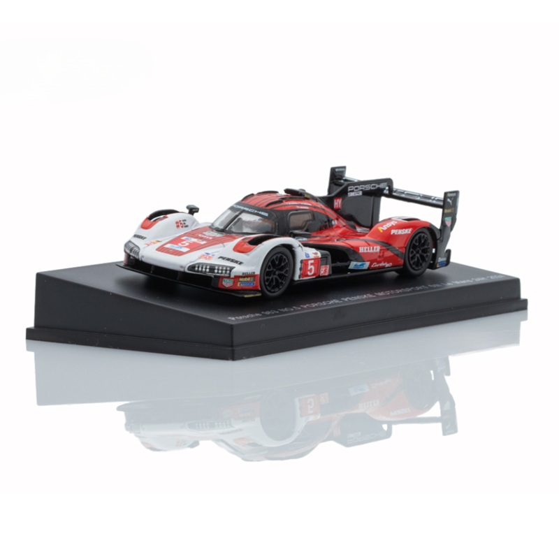 Spark Models Porsche 963 No.5 Porsche Penske Motorsport – 6th Le Mans 24H 2024 – M. Campbell – M. Christensen – F. Makowiecki 1/64 Scale Model