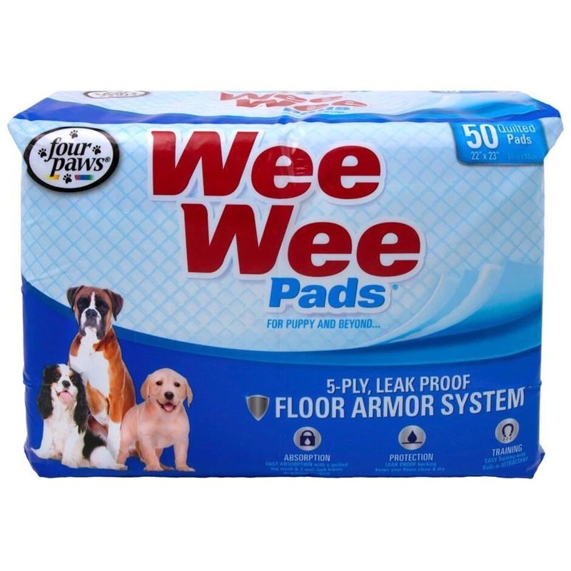 Wee-Wee Puppy Pads 1635 50-Count