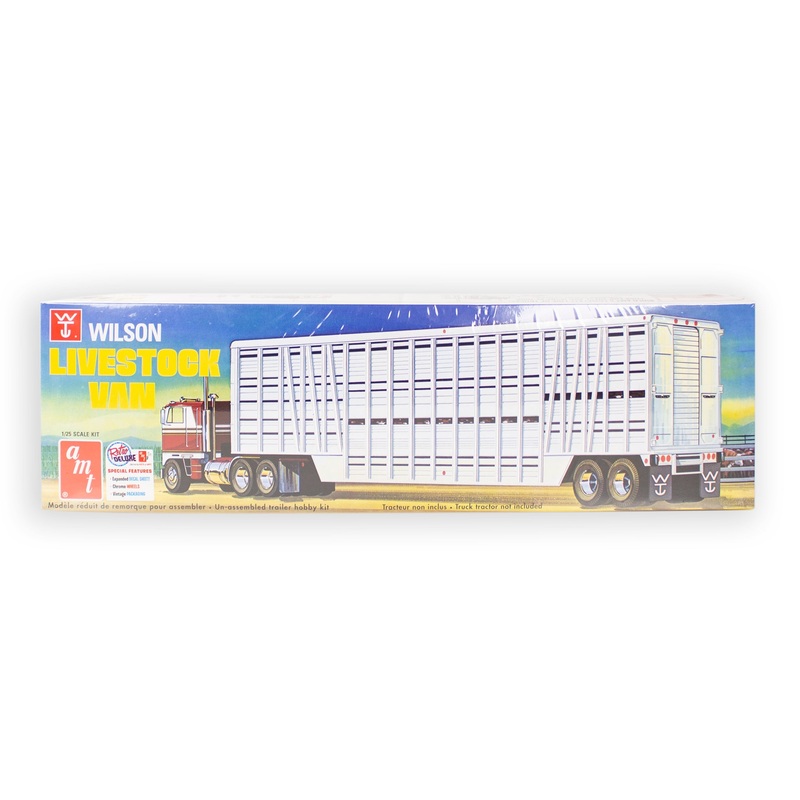 Wilson Livestock Van Model Kit AMT1106