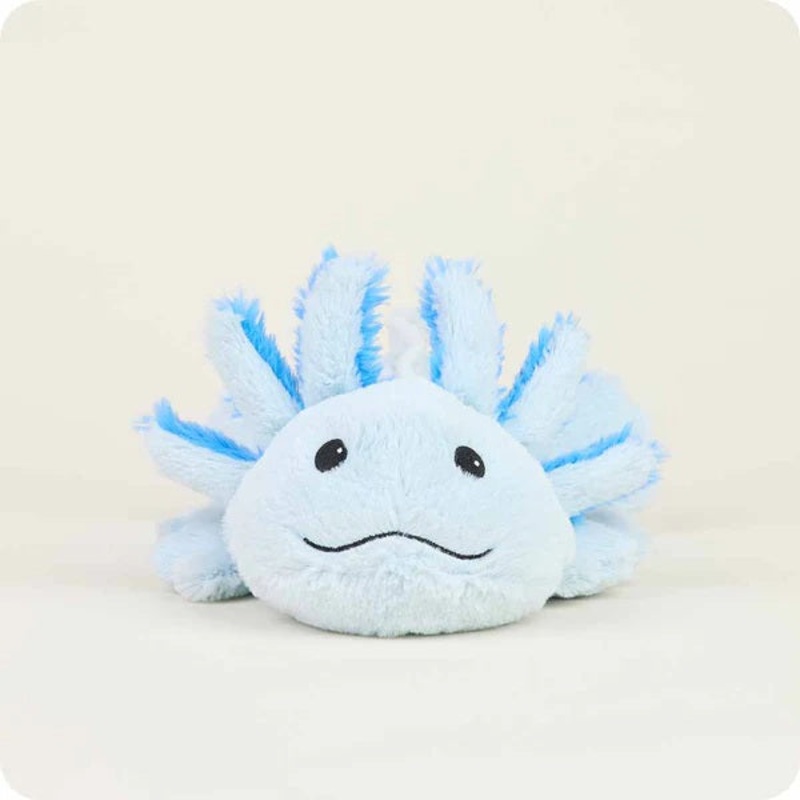 Blue Axolotl Warmies CP-AXO-BL