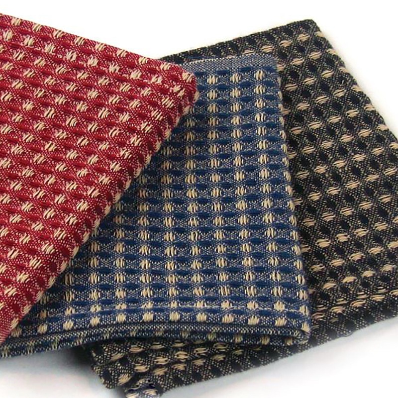 Waffle Weave Dish Cloths 103550 Red