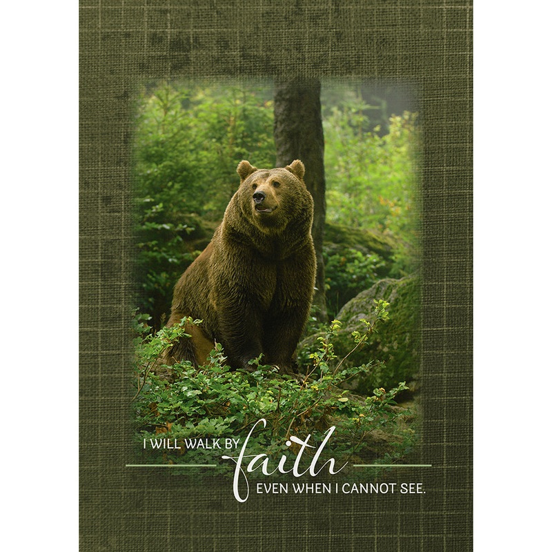 Walk by Faith Fleece Throw 50X70 Inch CC744