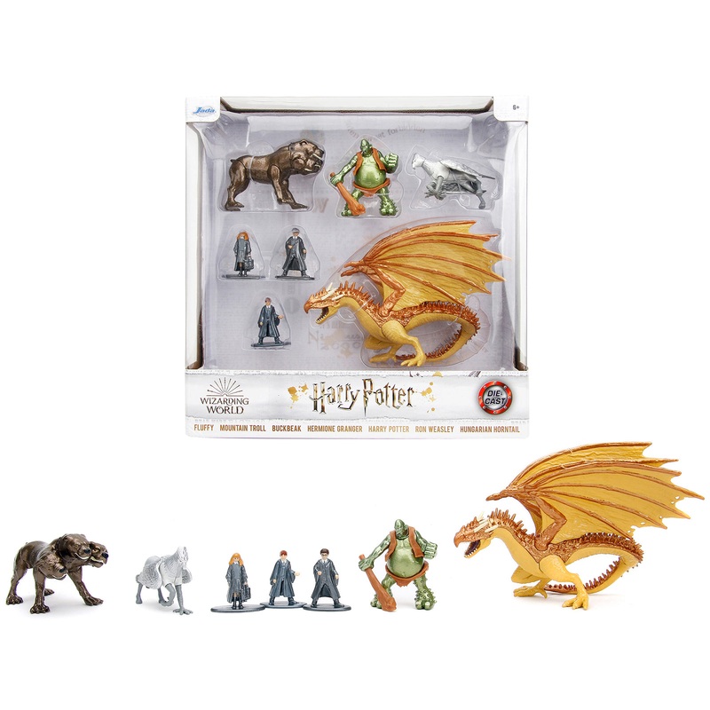 “Harry Potter Wizarding World” Set of 7 Diecast Figures by Jada