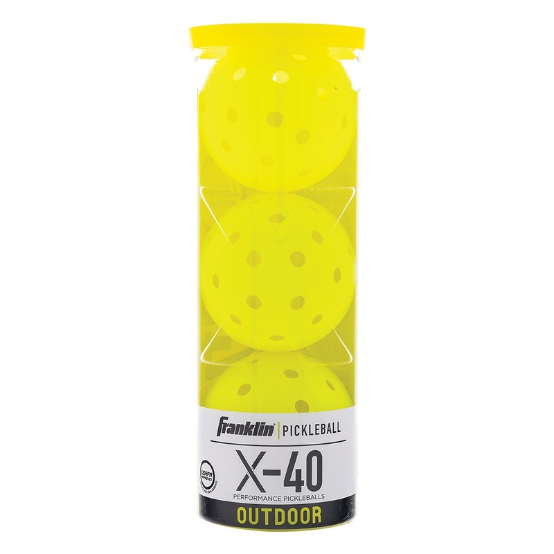 Pickleballs 3-Pack Neon Color 52821 Neon Yellow