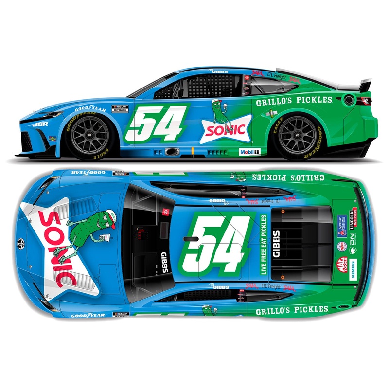 Ty Gibbs Sonic / Grillo’s Pickles 1:64 Standard 2025 Diecast Car Preorder – Currently Projected February