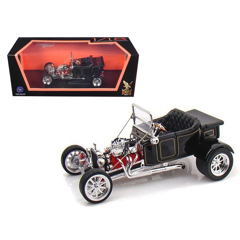 1923 Ford T-Bucket Roadster Black 1/18 Diecast Model Car by Road Signature