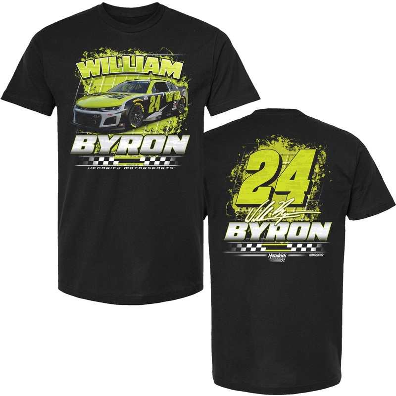 William Byron 2025 Raptor 2-Spot T-Shirt Black – Exclusive M