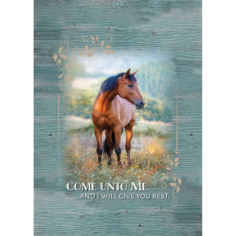 Come Unto Me Fleece Throw 50×70 Inch CC749