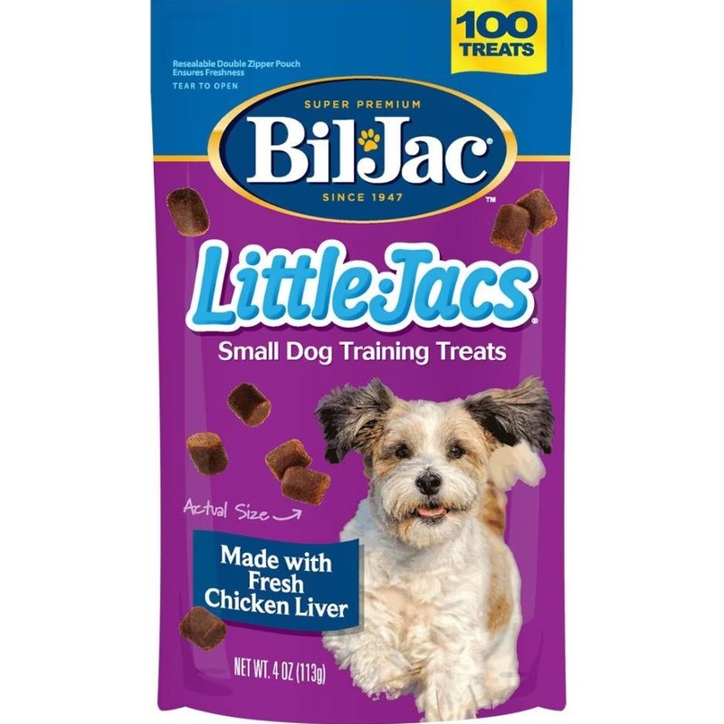 Fresh Chicken Liver Little Jacs Dog Treats 4 oz (100 treats)