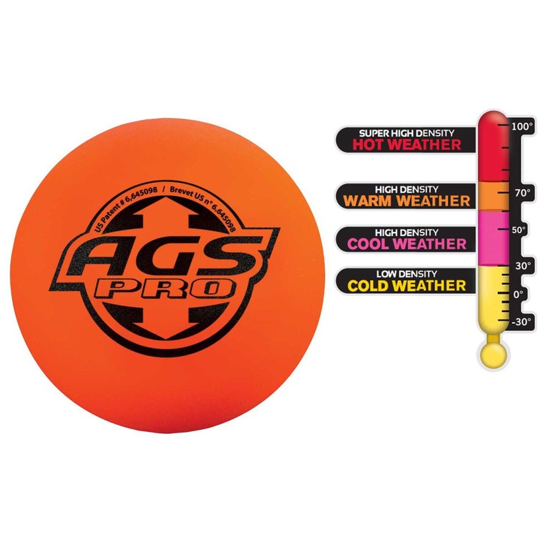 AGS High Density Warm Weather Street Hockey Ball 12217