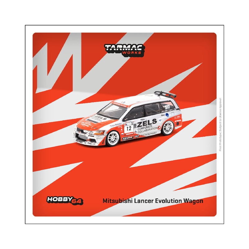 Tarmac Works 1:64 Mitsubishi lancer EVO Wagon Super Taikyu 2007