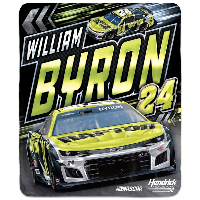 William Byron 2025 Raptor 50×60 Winning Image Blanket