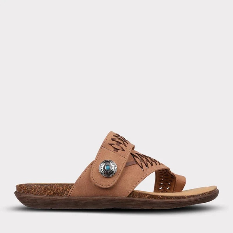 Women’s Scarlett Toe Ring Sandal MW2507 Brown 5 Medium