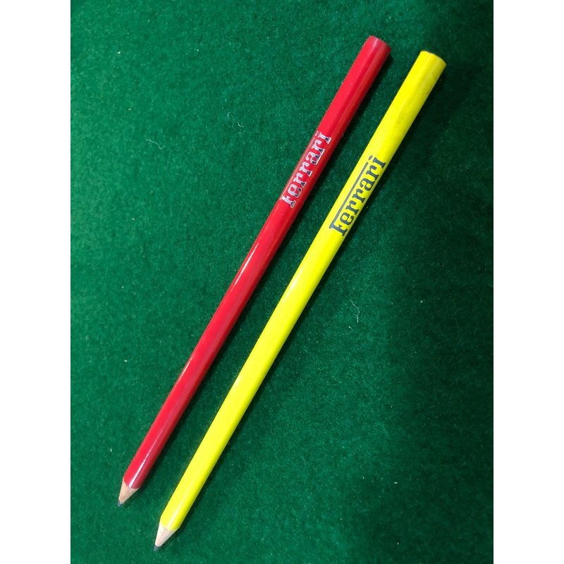 Ferrari Pencils 1 Red 1 Yellow