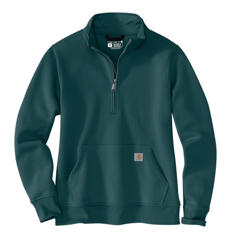Women’s Clarksburg Quarter Zip Sweatshirt 105295 Mica Gray X-Small