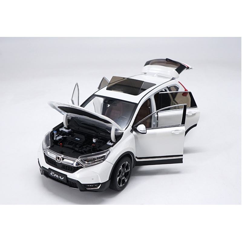Original Authorized Authentic alloy Pull Back 1:18 Honda CRV SUV Classic toy models for christmas/Birthday gift, collection