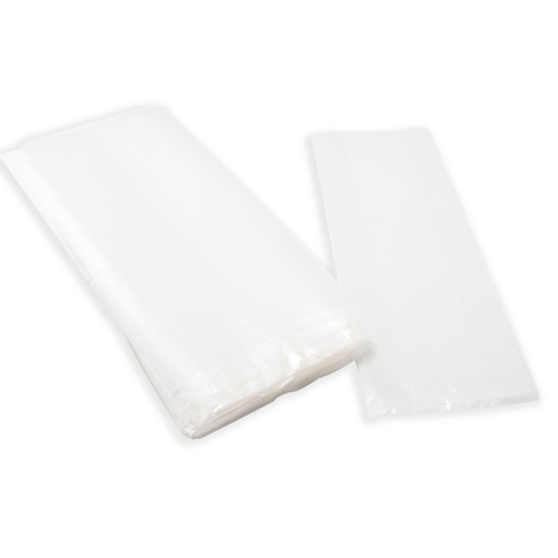 Clear Poly Plastic Freezer Bags 100 Count- Pint | 4x2x8 inch | 428HD