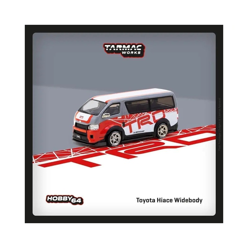 Tarmac Works 1:64 Toyota Hiace Widebody TRD  Hobby64
