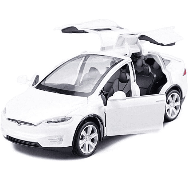 1:32 Tesla Model X Alloy Car Model black