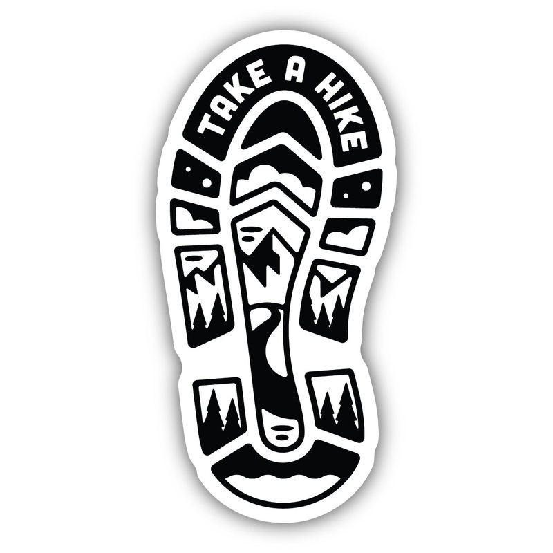 Take a Hike Sticker 2684-LSTK