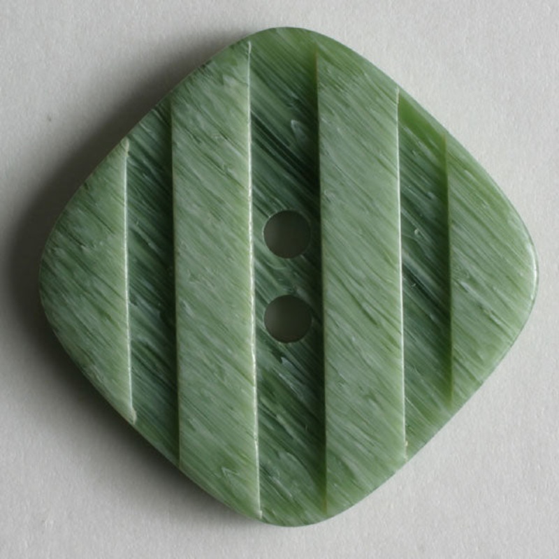 Textured Stripe Buttons 1243 Green 11/16 inch – 1 button