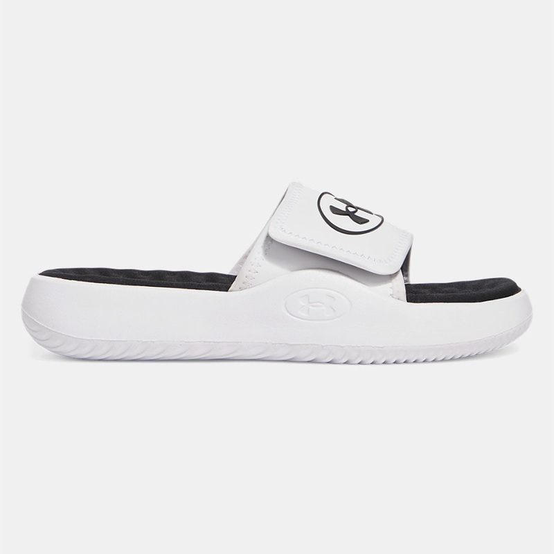 Boy’s UA Ignite Pro 8 Sandals 6000202 Black / White Children’s 11