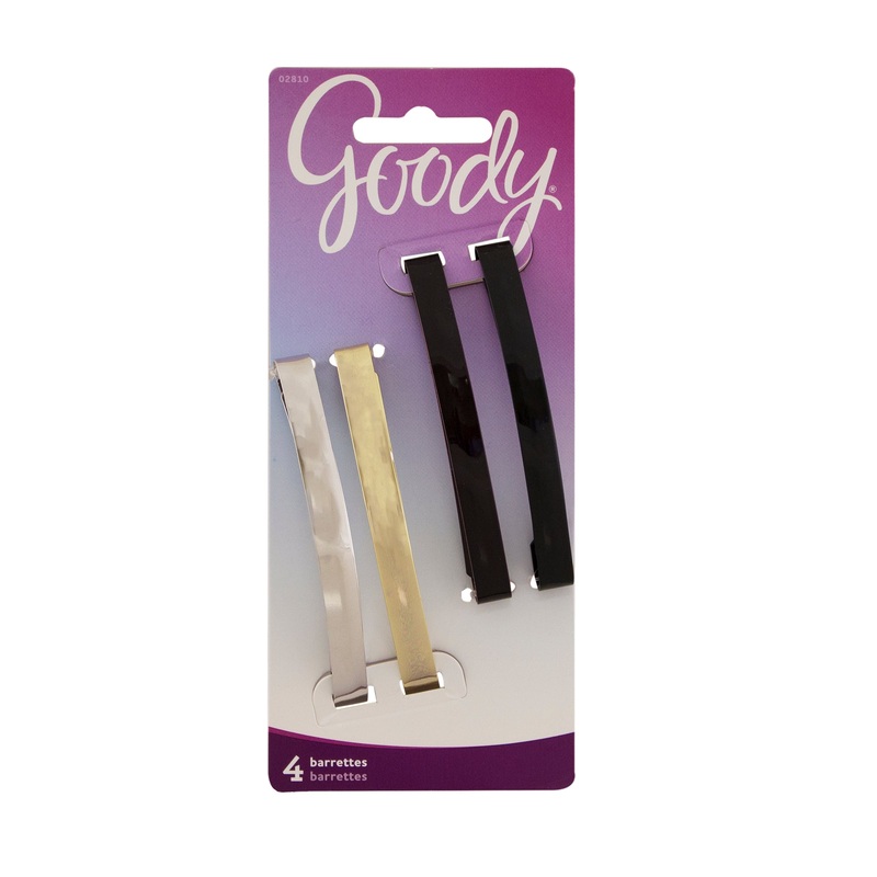 Large Metal Barrettes 02810