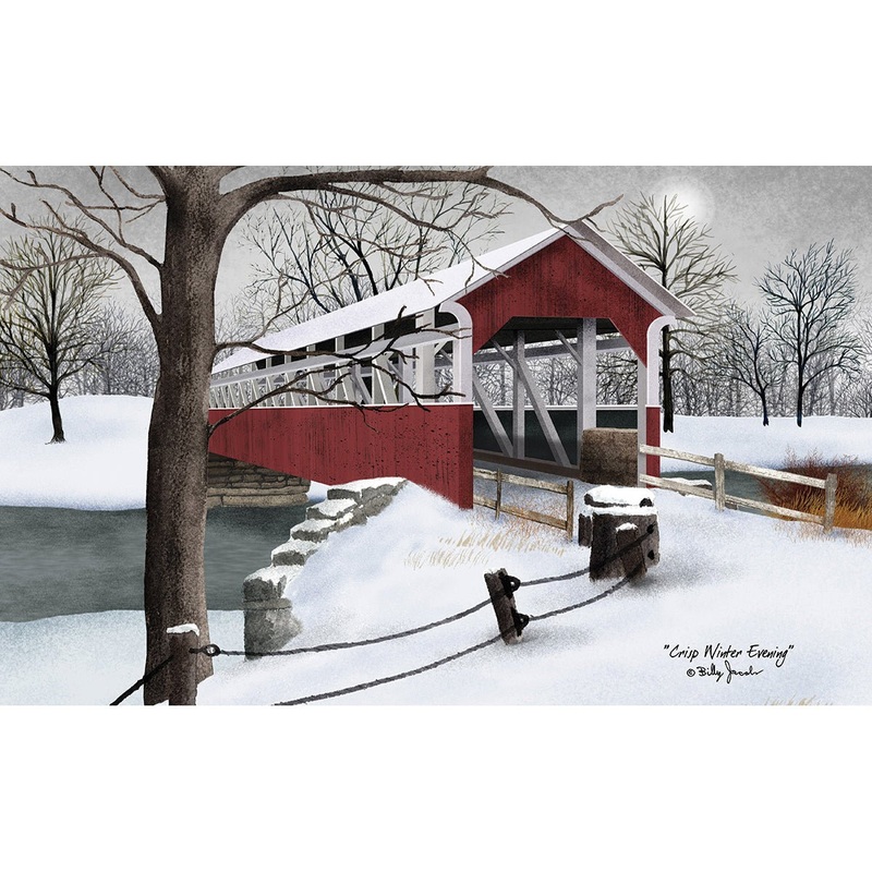 Covered Bridge Doormat BJ1054