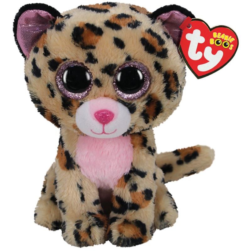 Beanie Boo Livvie the Leopard Stuffed Toys 36367