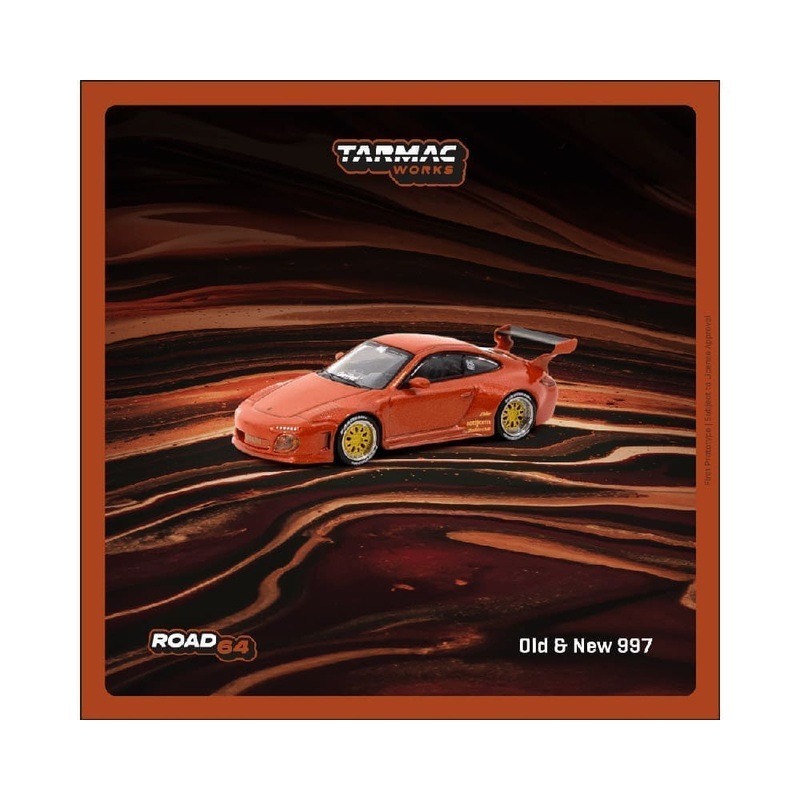 Tarmac Works 1:64 Old & New 997  Red Metallic  Road64