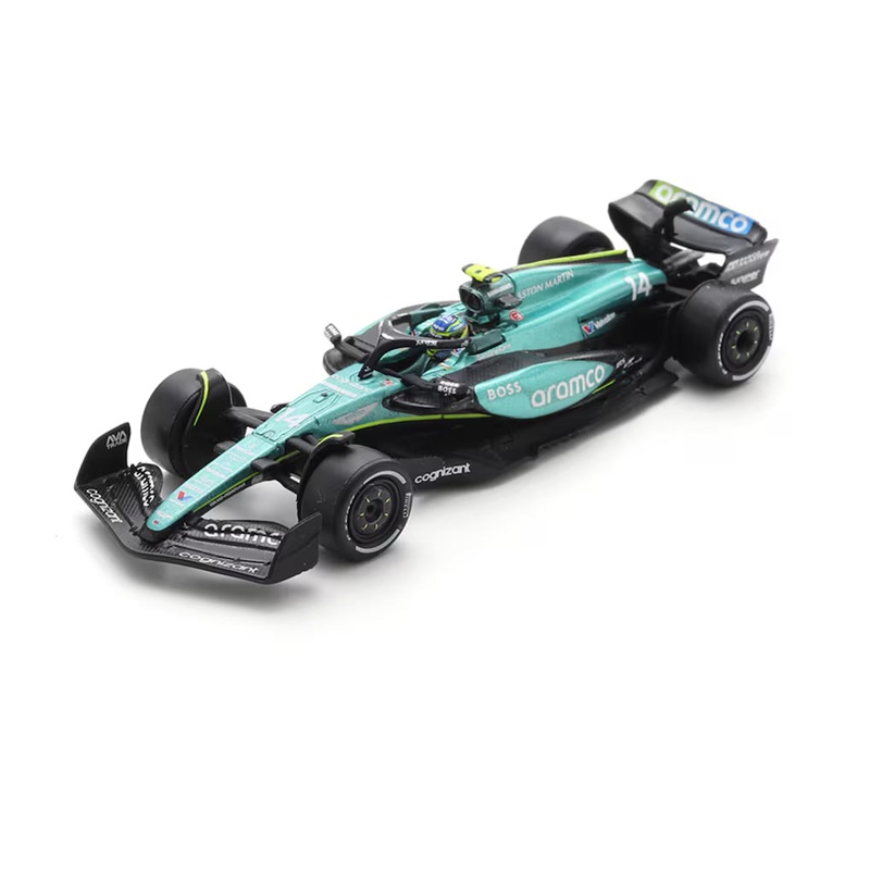 Spark Models F1 Aston Martin F1 Team AMR24 No.14 2024-Fernando Alonso 1/64 Scale Model