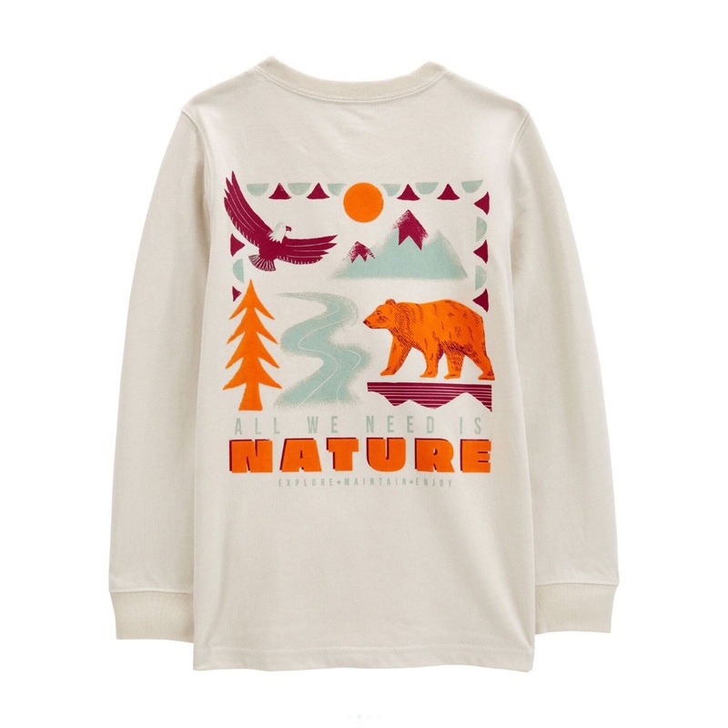 Boys’ Nature Hike Long-Sleeve Graphic Tee 3R583110 4