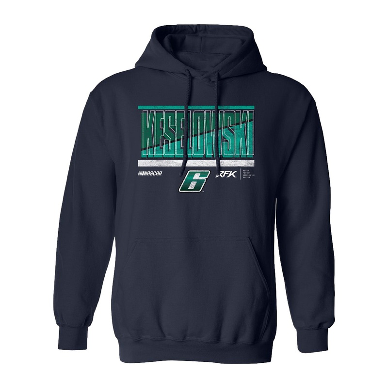 Brad Keselowski 2025 Breakout Hoodie Outerwear Sweatshirt Blue L