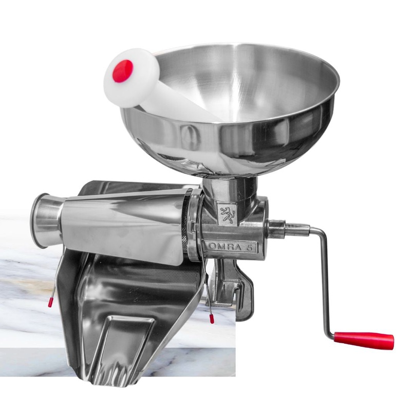 Manual Tomato Strainer Model #5 with Splash Guard 356-0097