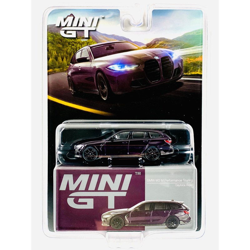 Mini GT Mijo Exclusives BMW M3 M Performance Touring Daytona Violet #896