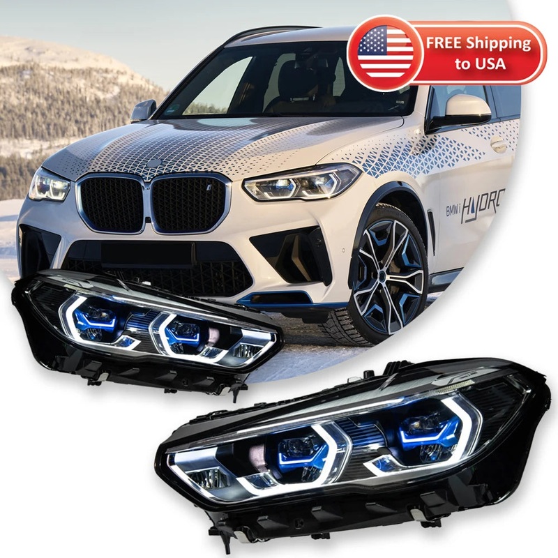 TYPY Car Lights For BMW X5 G05 2019-2022 Headlight LED Projetor head Lamp Daytime Running Light Automotive Accessories For 2019-2022 2 pcs United States